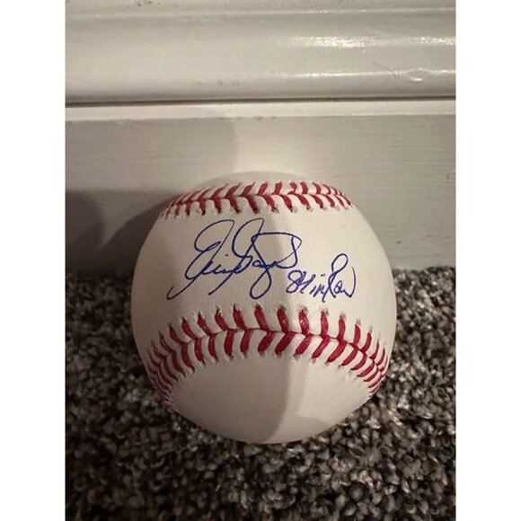 Eric Gagne signed "84 In Row" autographed OMLB Baseball LA Dodgers Beckett - Picture 2 of 3